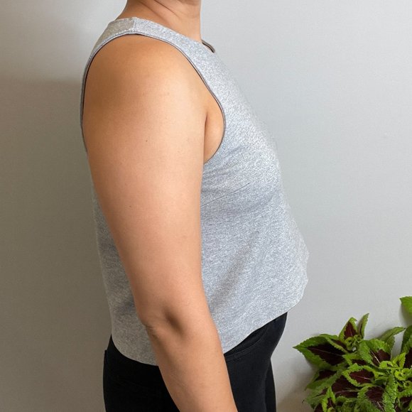 Banana Republic Sleeveless Crossover Crop Top -S- - Picture 5 of 6